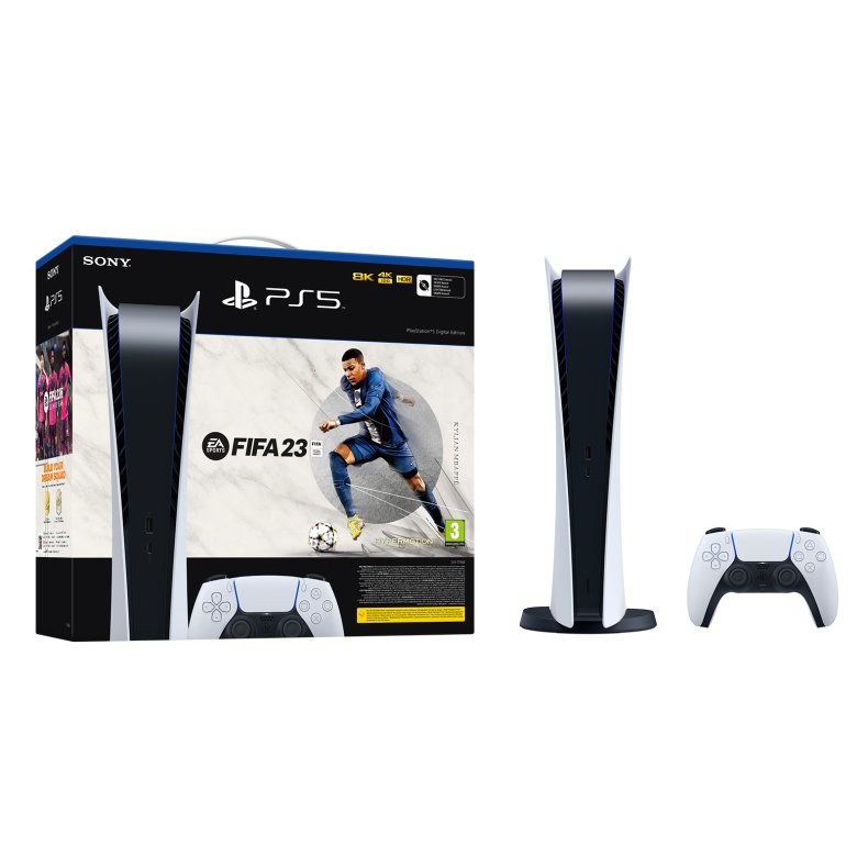 Sony PlayStation 5 Digital Edition 825GB -  EA SPORTS FIFA 23