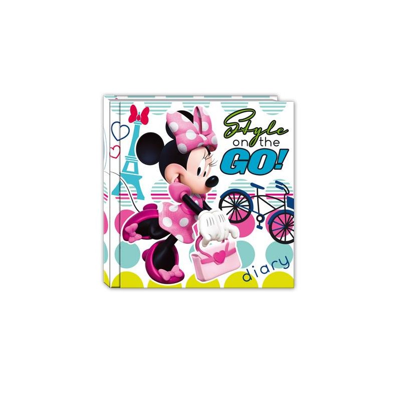 Starpak dagbog med ngle - Minnie Mouse