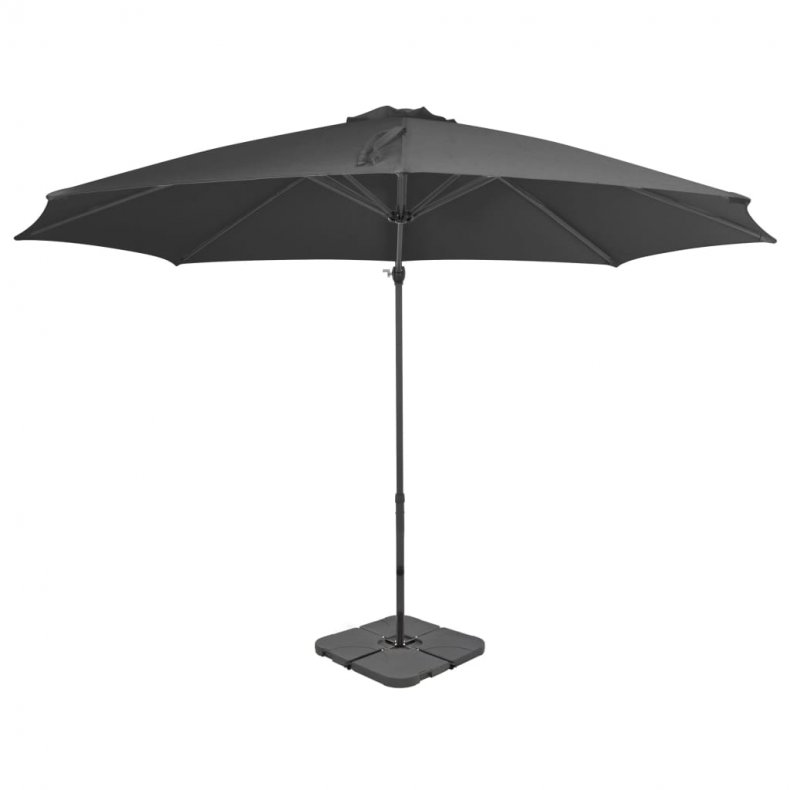 Hænge parasol flere farver transportabel fod - Havemøbler - All U Need