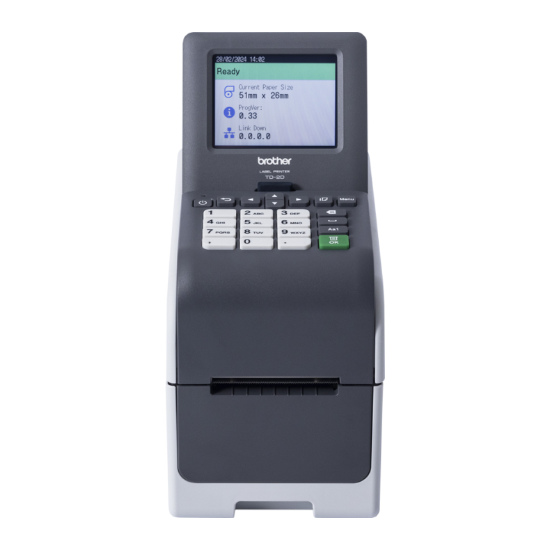 Brother TD-2320DSA203 - 2" netvrkslabelprinter