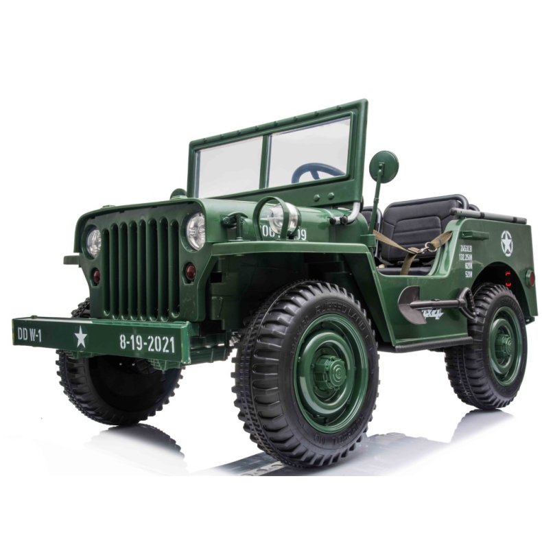 Army Classic Adventure XXL m/3 sder + 4x24V Motor + Gummihjul