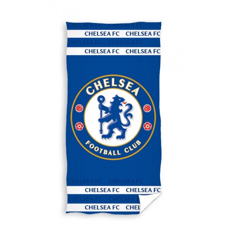Chelsea F.C. Badehndklde - 100 procent bomuld 75 x 150 cm