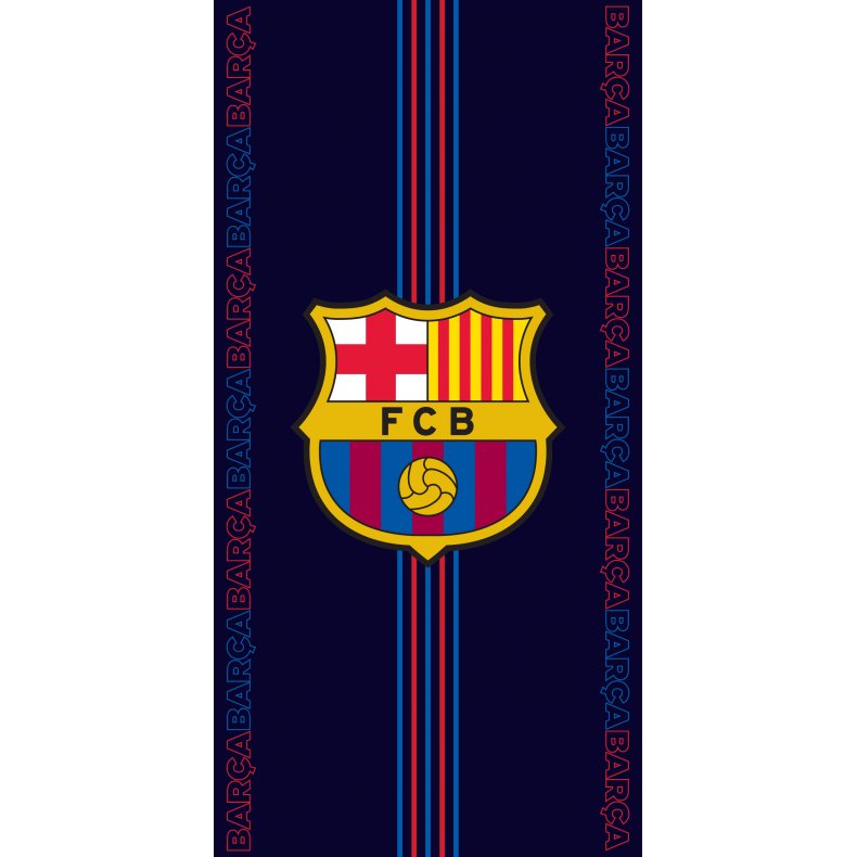 FC Barcelona ''Barca'' Badehndklde 70 x 140 cm