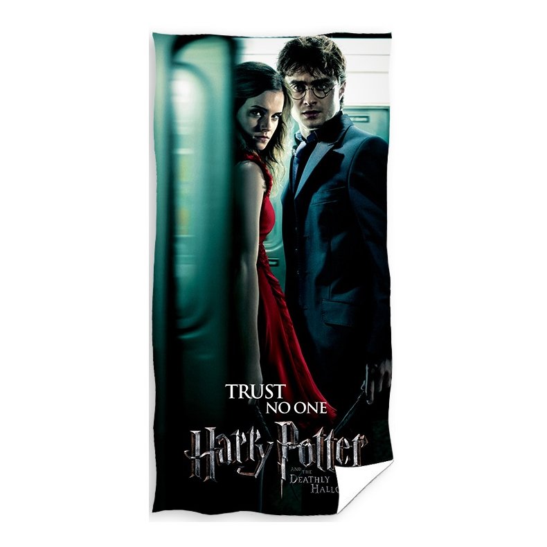 Harry Potter and the Deathly Hallows Badehndklde - 100 procent bomuld