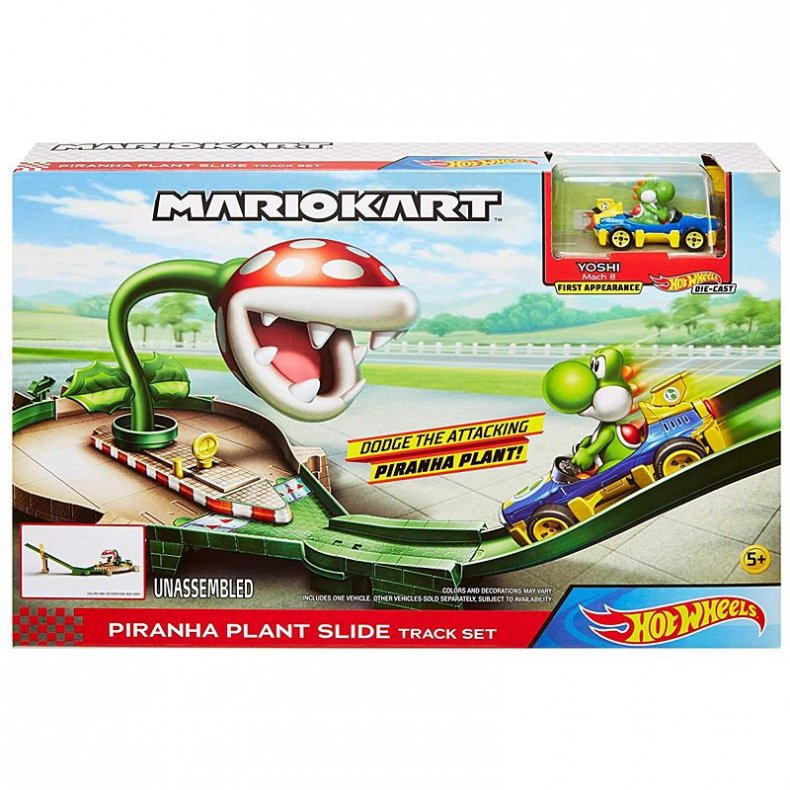 Hot Wheels - Mariokart Piranha Plant Slide Track st