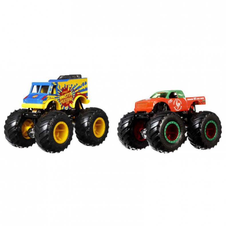 Hot Wheels - Monster Trucks 1:64 - Monster Portions vs. Tuong ot Sriragha