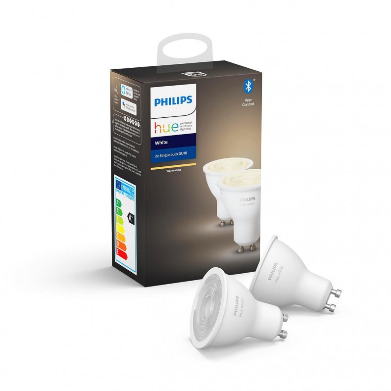 Philips Hue - GU10 Dobbeltpakning - White Ambiance - Bluetooth