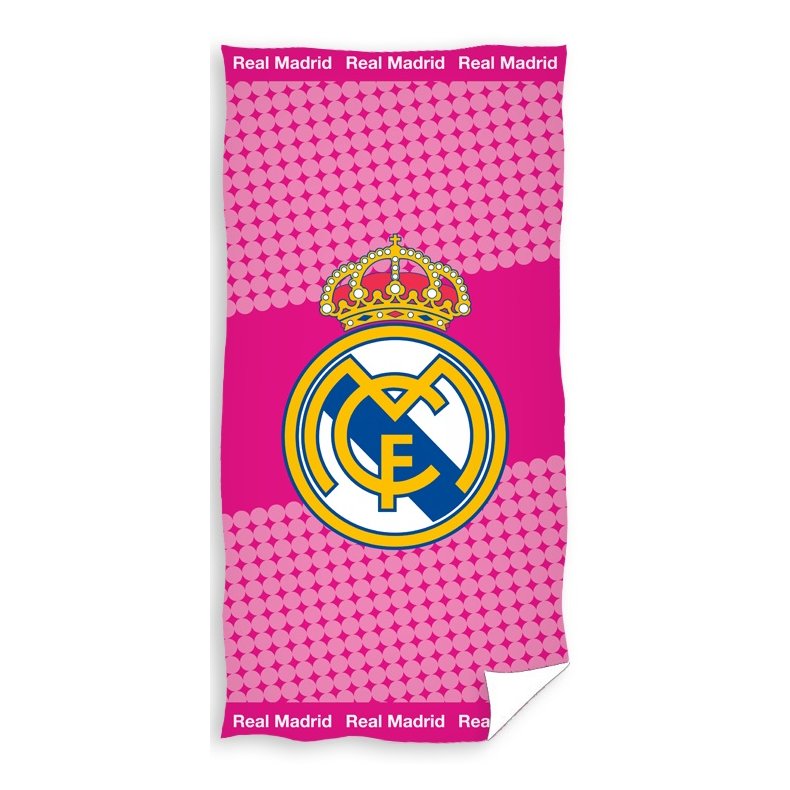 Real Madrid Pink Badehndklde 70 x 140 cm